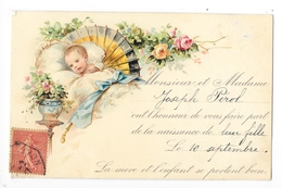 Carte De Naissance  - Carte De 1905 -   - L 1 - Naissance