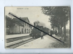 CPA  - Bourmont - La Gare  (train , Locomotive ) - Bourmont