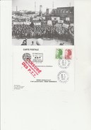 CARTE VENISSIEUX -25 EME ANNIVERSAIRE UNION LOCALE CGT -ANNEE 1985 - Labor Unions