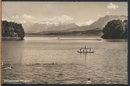 °°° 4297 - SWITZERLAND - LU - SEMPACHERSEE BEI SURSEE - 1961 With Stamps °°° - Sursee