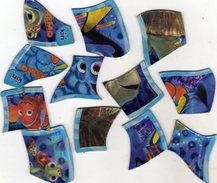 Magnets Magnet Kiri Nemo 2 Puzzles Complet De 6 Pieces - Publicitaires