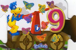 Magnets Magnet Gervais Chiffre 9 Danonino - Buchstaben Und Zahlen