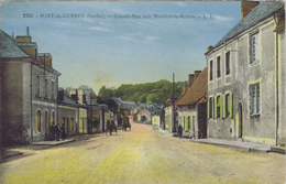72 - Montfort-le-Gesnois (Pont-de-Gennes) (Sarthe) - Grande Rue Vers Montfort-le-Rotrou - Montfort Le Gesnois