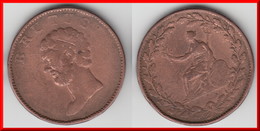 **** GRANDE-BRETAGNE - GREAT-BRITAIN - BRITISH COPPER COMPANY BRUTUS HALF-PENNY TOKEN **** EN ACHAT IMMEDIAT !!! - Professionnels/De Société