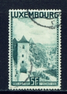 LUXEMBOURG  -  1934  Gate Of Three Towers  5f  Used As Scan - Oblitérés