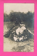 ALLEMAGNE. GERMANY. DEUTSCHLAND. TOMBE-MONUMENT AUX SOLDATS BELGES DU CAMP DE WEISMOOR. - Wiesmoor