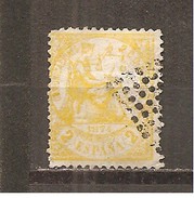 España/Spain-(usado) - Edifil  143 - Yvert  141 (o) (defectuoso) - Used Stamps