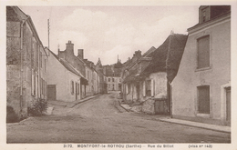 72 - Montfort-le-Gesnois (Montfort-le-Rotrou) (Sarthe) - Rue Du Billot - Montfort Le Gesnois