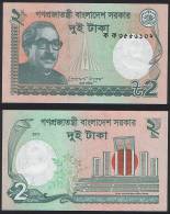 Bangladesh DEALER LOT ( 5 Pcs ) NEW - 2 Taka 2011 - UNC - Bangladesch