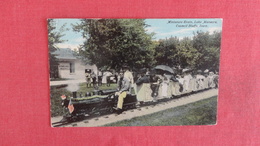 Amusement Ride Miniature Train Iowa > Council Bluffs   Ref 2560 - Council Bluffs