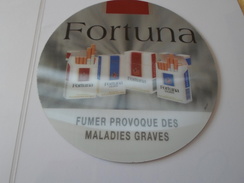 TAPIS SOURIS   PUB  TABAC     FORTUNA  ******  RARE    A SAISIR ***** - Articoli Pubblicitari