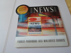 TAPIS SOURIS PUB TABAC   NEWS URBAN NIGHT   *****   RARE   A   SAISIR ***** - Reclame-artikelen