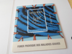 TAPIS SOURIS PUB TABAC   GAULOISES *****   RARE   A   SAISIR ***** - Reclame-artikelen