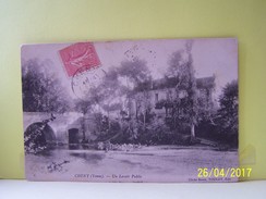 CHENY (YONNE) LES PONTS. UN LAVOIR PUBLIC. - Cheny