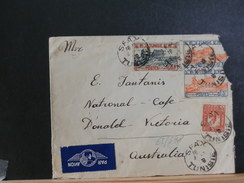 68/548 LETTRE  TUNESIE POUR AUSTRALIE  1939  DECHIRURE - Covers & Documents