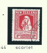 New Zealand Health 1929   Help Stamp Out Tuberculosis Superb Used Sg544 Vfu - Used Stamps