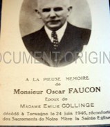 Oscar Faucon / Emilie Collinge  Terwagne 1946 - Clavier