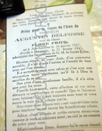 Augustin Delfosse / Flore Fricq Arc-ainières 1867 Dergneau 1943 - Frasnes-lez-Anvaing