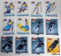 15 Cartes PITCH Sport Ski Luge Snowboard Patinage Bobsleigh Hockey Sport D'hiver - Invierno