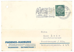 Carte Commerciale Allemagne - Phoenix Harburg-Wilhelmsburg, Nürnberg - Advertising