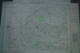 87 - MAGNAC LAVAL- PLAN TOPOGRAPHIQUE 1965- LE DORAT-DOMPIERRE LES EGLISES-DINSAC- N° 1-2- ESCURAT- RARE - Carte Topografiche