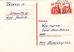 Postkarte Berlin P 103 Mit Zusatzfrankatur MiNr. 533 (ak0610) - Postcards - Used