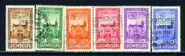 LUXEMBOURG  -  1936  Philatelic Congress  Set  Used As Scan - Usados