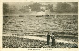 Insel Helgoland - Am Strand 1917 (000006) - Helgoland