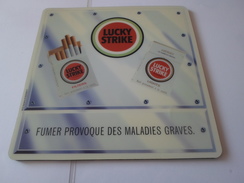 TAPIS DE SOURIS  PUB TABAC  LUCKY STIKE   *****  RARE     A  SAISIR ***** - Objets Publicitaires