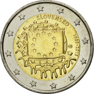 Slovaquie, 2 Euro, Flag, 2015, SPL, Bi-Metallic - Slovakia