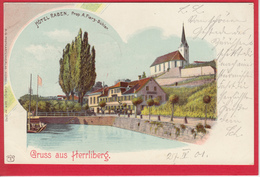 HERRLIBERG, HOTEL RABEN, 1901 - Herrliberg