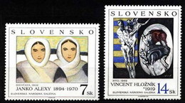 Slovakia 1994 Mi 211-212 ** Art - Unused Stamps