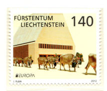 EUROPA CEPT -  2012  LIECHTENSTEIN  MNH - 2012