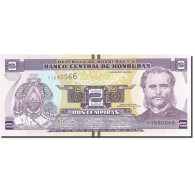 Billet, Honduras, 2 Lempiras, 2012, 2012-03-01, NEUF - Honduras