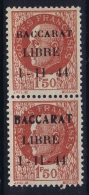 France Liberation: Baccarat  Maigre Type I + II  Signé Mayer Neuf Sans Charniere /MNH/**/postfrisch - Befreiung