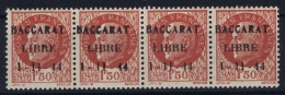 France Liberation: Baccarat  Maigre Type II   Neuf Sans Charniere /MNH/**/postfrisch - Liberation