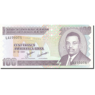 Billet, Burundi, 100 Francs, 1993-1997, 2001-10-01, KM:37f, SPL - Burundi