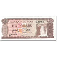 Billet, Guyana, 10 Dollars, 1966, Undated, KM:23f, SPL+ - Guyana