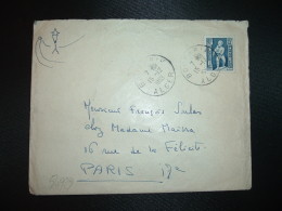 LETTRE TP ENFANT A L'AIGLON 15F OBL.15-12-1953 BOUEARIK ALGER - Brieven En Documenten