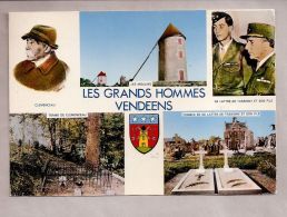 CPM - Mouilleron-en-Pares (85) - Les Grands Hommes Vendeens // Clemenceau - De Lattre - Mouilleron En Pareds