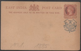 INDE - INDIA - NABHA STATE - QV / 1885 ENTIER POSTAL (ref 6857) - Nabha