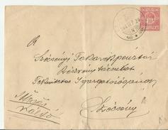 UNGARY CV GS 1908 - Lettres & Documents