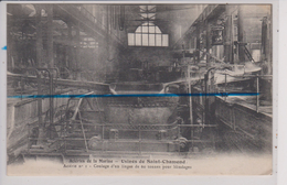 CPA - Aciéries De La Marine - Usines De St Saint-Chamond - Aciérie N°1 - Coulage D'un Lingot De 60 Tonnes Pour Blindages - Saint Chamond