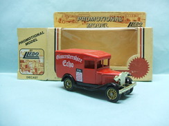 Lledo Promotional Model - FORD MODEL A Van Fourgon Gloucestershire Echo BO - Utilitaires