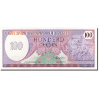 Billet, Surinam, 100 Gulden, 1982, 1985-11-01, KM:128b, NEUF - Surinam