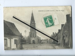 CPA  Abîmée - Ouzouer Sur Loire - Place De L'église - Ouzouer Sur Loire