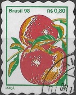 BRAZIL 1997 Fruits - 80c Apples  FU - Gebraucht