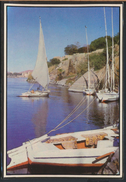 °°° GF205 - EGYPT - ASWAN - VIEW OF THE NILE - With Stamps °°° - Aswan