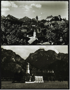 2 X Füssen / Allgäu  -  St. Goloman - Neuschwanstein - Vilser Kegel -  Ansichtskarten Ca. 1959 / 1961   (7209) - Immenstadt