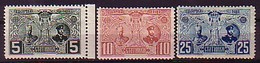 BULGARIA - 1907 - 20an.du Rene De Ferdinand I - 3v ** / MNH - - Nuevos